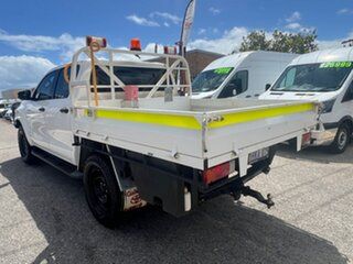 2021 Toyota Hilux GUN126R SR (4x4) White 6 Speed Manual Double Cab Chassis