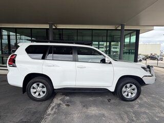 2017 Toyota Landcruiser Prado GDJ150R GXL White 6 Speed Sports Automatic Wagon.