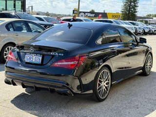 2018 Mercedes-Benz CLA-Class C117 808+058MY CLA45 AMG SPEEDSHIFT DCT 4MATIC Black 7 Speed