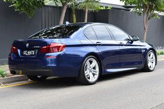 2016 BMW 5 Series F10 LCI 528i Steptronic M Sport Blue 8 Speed Sports Automatic Sedan