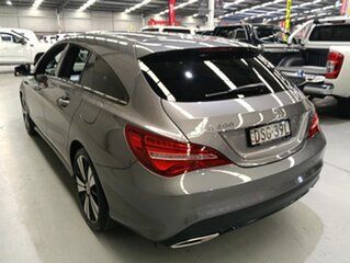 2017 Mercedes-Benz CLA-Class X117 808MY CLA200 Shooting Brake DCT Grey 7 Speed.