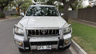 2007 Toyota Landcruiser Prado KDJ120R 07 Upgrade VX (4x4) Pearl White 5 Speed Automatic Wagon