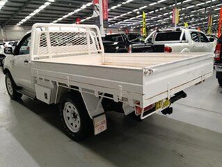 2015 Toyota Hilux KUN26R MY14 SR White 5 Speed Manual Cab Chassis.