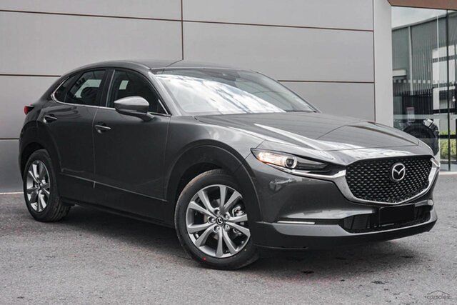 New Mazda CX-30 DM2W7A G20 SKYACTIV-Drive Evolve Bundamba, 2026 Mazda CX-30 DM2W7A G20 SKYACTIV-Drive Evolve Machine Grey 6 Speed Sports Automatic Wagon
