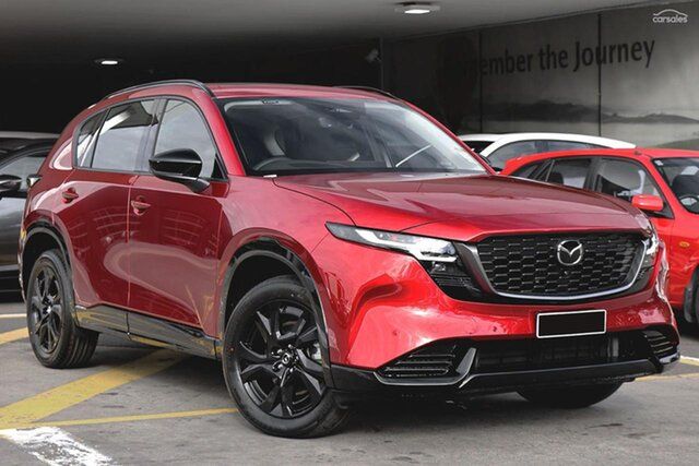 New Mazda CX-5 KM0HA0 G25 SKYACTIV-Drive i-ACTIV AWD Akera Bundamba, 2026 Mazda CX-5 KM0HA0 G25 SKYACTIV-Drive i-ACTIV AWD Akera Soul Red Crystal 6 Speed