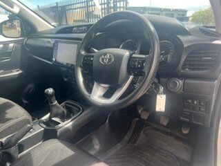 2021 Toyota Hilux GUN126R SR (4x4) White 6 Speed Manual Double Cab Chassis