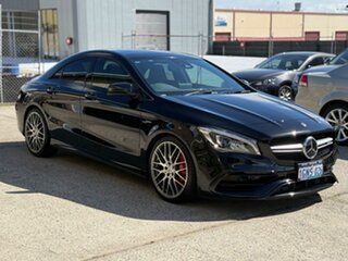 2018 Mercedes-Benz CLA-Class C117 808+058MY CLA45 AMG SPEEDSHIFT DCT 4MATIC Black 7 Speed