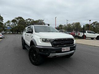 2019 Ford Ranger PX MkIII 2019.00MY Raptor White 10 Speed Sports Automatic Dual Cab.