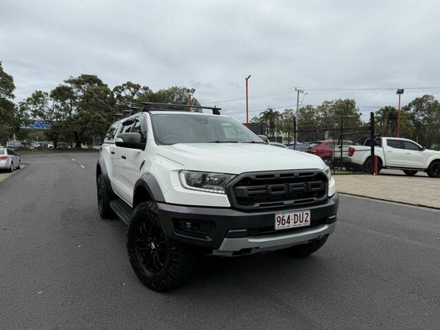 Used Ford Ranger PX MkIII 2019.00MY Raptor Clontarf, 2019 Ford Ranger PX MkIII 2019.00MY Raptor White 10 Speed Sports Automatic Dual Cab