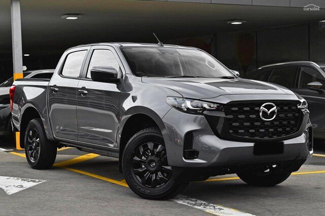New Mazda BT-50 TFS40J XT Bundamba, 2026 Mazda BT-50 TFS40J XT Concrete Grey 6 Speed Sports Automatic Utility