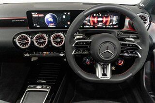 2025 Mercedes-Benz A-Class W177 805+055MY A45 AMG SPEEDSHIFT DCT 4MATIC+ S Black 8 Speed