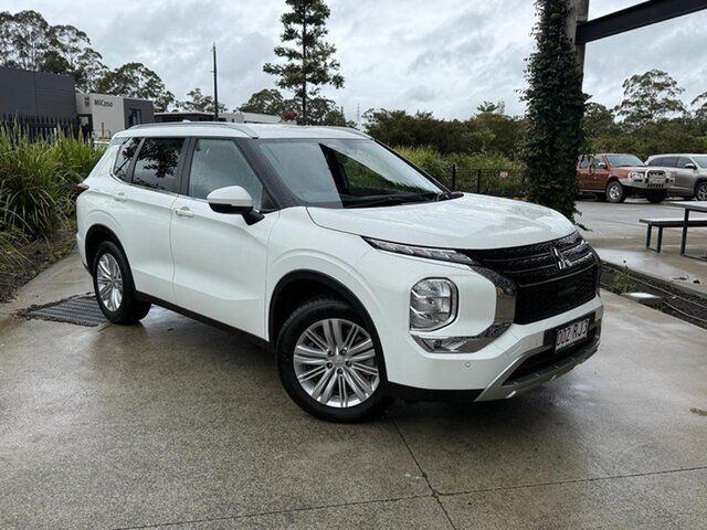 Used Mitsubishi Outlander ZM MY24 LS 2WD Cooroy, 2024 Mitsubishi Outlander ZM MY24 LS 2WD White 8 Speed Constant Variable Wagon