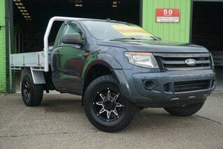 2015 Ford Ranger PX MkII XL Hi-Rider Grey 6 Speed Sports Automatic Cab Chassis.