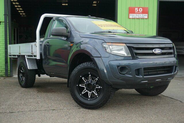 Used Ford Ranger PX MkII XL Hi-Rider Slacks Creek, 2015 Ford Ranger PX MkII XL Hi-Rider Grey 6 Speed Sports Automatic Cab Chassis