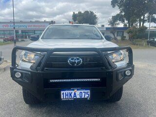 2021 Toyota Hilux GUN126R SR (4x4) White 6 Speed Manual Double Cab Chassis