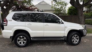 2007 Toyota Landcruiser Prado KDJ120R 07 Upgrade VX (4x4) Pearl White 5 Speed Automatic Wagon