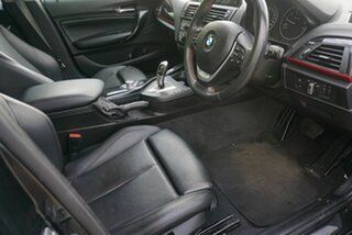 2014 BMW 1 Series F20 MY0713 118i Steptronic Black 8 Speed Sports Automatic Hatchback