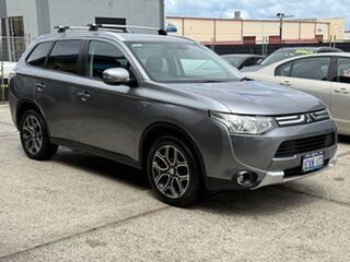 2014 Mitsubishi Outlander ZJ MY14.5 PHEV AWD Grey 1 Speed Automatic Wagon Hybrid