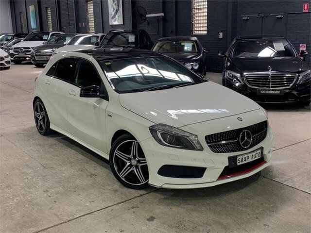 Used Mercedes-Benz A-Class W176 A250 D-CT Sport Camperdown, 2013 Mercedes-Benz A-Class W176 A250 D-CT Sport White Sports Automatic Dual Clutch Hatchback