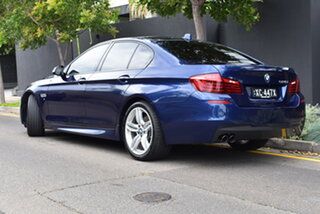 2016 BMW 5 Series F10 LCI 528i Steptronic M Sport Blue 8 Speed Sports Automatic Sedan.
