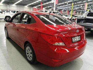 2014 Hyundai Accent RB2 MY15 Active Red 4 Speed Sports Automatic Sedan.