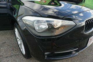 2014 BMW 1 Series F20 MY0713 118i Steptronic Black 8 Speed Sports Automatic Hatchback