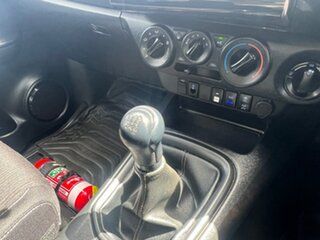 2021 Toyota Hilux GUN126R SR (4x4) White 6 Speed Manual Double Cab Chassis