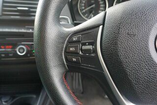 2014 BMW 1 Series F20 MY0713 118i Steptronic Black 8 Speed Sports Automatic Hatchback