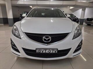 2010 Mazda 6 GH1052 MY10 Classic White 5 Speed Sports Automatic Wagon