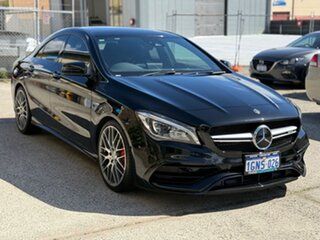 2018 Mercedes-Benz CLA-Class C117 808+058MY CLA45 AMG SPEEDSHIFT DCT 4MATIC Black 7 Speed