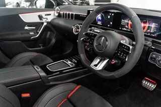 2025 Mercedes-Benz A-Class W177 805+055MY A45 AMG SPEEDSHIFT DCT 4MATIC+ S Black 8 Speed.