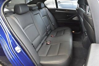2016 BMW 5 Series F10 LCI 528i Steptronic M Sport Blue 8 Speed Sports Automatic Sedan