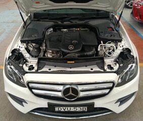 2017 Mercedes-Benz E-Class W213 808MY E220 d 9G-Tronic PLUS White 9 Speed Sports Automatic Sedan