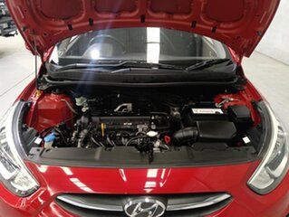 2014 Hyundai Accent RB2 MY15 Active Red 4 Speed Sports Automatic Sedan