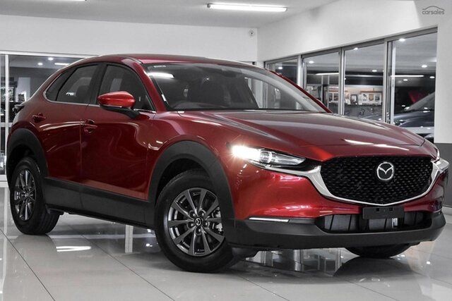 New Mazda CX-30 DM2W7A G20 SKYACTIV-Drive Pure Bundamba, 2026 Mazda CX-30 DM2W7A G20 SKYACTIV-Drive Pure Soul Red Crystal 6 Speed Sports Automatic Wagon