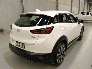 2018 Mazda CX-3 DK4W7A sTouring SKYACTIV-Drive i-ACTIV AWD White 6 Speed Sports Automatic Wagon.