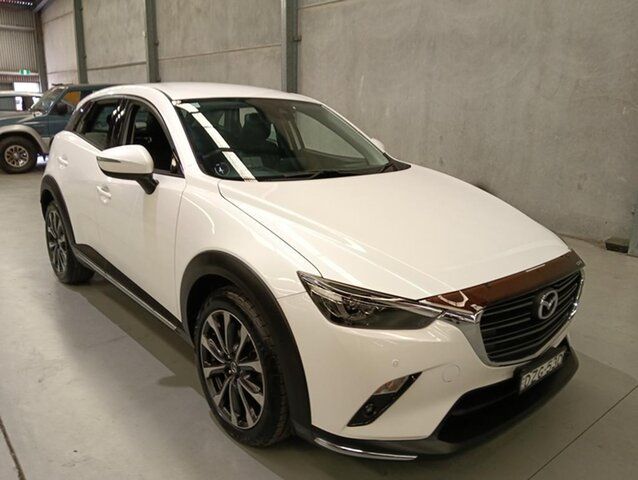 Used Mazda CX-3 DK4W7A sTouring SKYACTIV-Drive i-ACTIV AWD Maryville, 2018 Mazda CX-3 DK4W7A sTouring SKYACTIV-Drive i-ACTIV AWD White 6 Speed Sports Automatic Wagon
