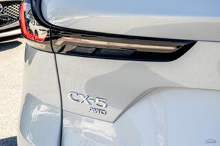 2026 Mazda CX-5 KM0HA0 G25 SKYACTIV-Drive i-ACTIV AWD Pure Rhodium White 6 Speed Sports Automatic