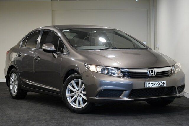 Used Honda Civic 9th Gen VTi-L Alexandria, 2012 Honda Civic 9th Gen VTi-L Bronze 5 Speed Sports Automatic Sedan