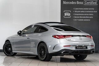 2024 Mercedes-Benz CLE-Class C236 804MY CLE200 9G-TRONIC Silver 9 Speed Sports Automatic Coupe.