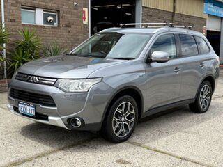 2014 Mitsubishi Outlander ZJ MY14.5 PHEV AWD Grey 1 Speed Automatic Wagon Hybrid.
