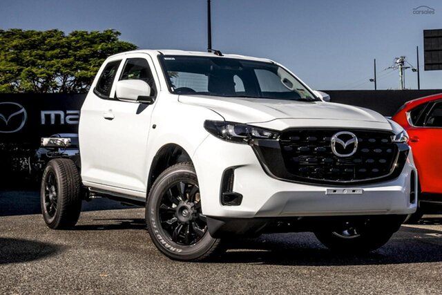 New Mazda BT-50 TFS40J XT Freestyle Bundamba, 2026 Mazda BT-50 TFS40J XT Freestyle Ice White 6 Speed Sports Automatic Cab Chassis