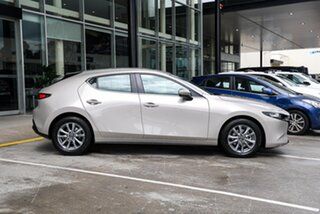 2026 Mazda 3 BP2H7A G20 SKYACTIV-Drive Pure Platinum Quartz 6 Speed Sports Automatic Hatchback.