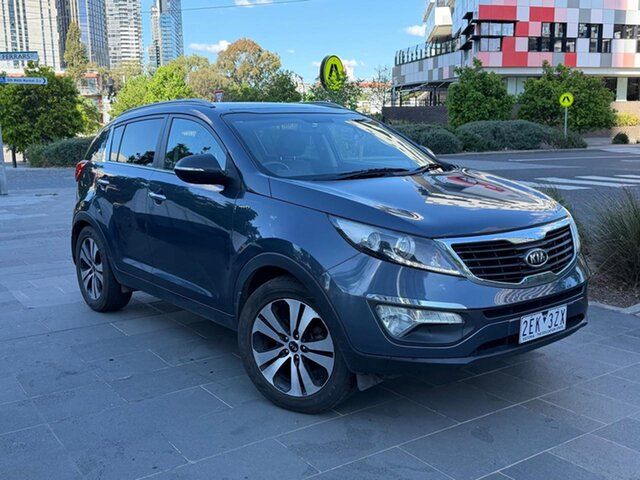 Used Kia Sportage SL MY12 Platinum South Melbourne, 2012 Kia Sportage SL MY12 Platinum Blue 6 Speed Sports Automatic Wagon