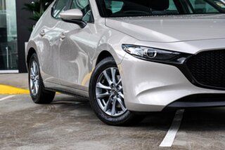 2026 Mazda 3 BP2H7A G20 SKYACTIV-Drive Pure Platinum Quartz 6 Speed Sports Automatic Hatchback