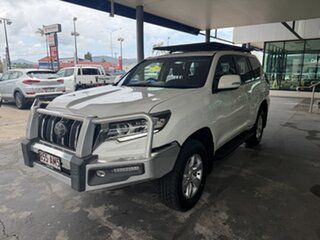 2017 Toyota Landcruiser Prado GDJ150R GXL White 6 Speed Sports Automatic Wagon
