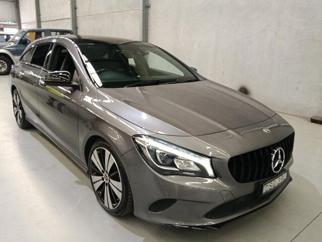 Used Mercedes-Benz CLA-Class X117 808MY CLA200 Shooting Brake DCT Maryville, 2017 Mercedes-Benz CLA-Class X117 808MY CLA200 Shooting Brake DCT Grey 7 Speed