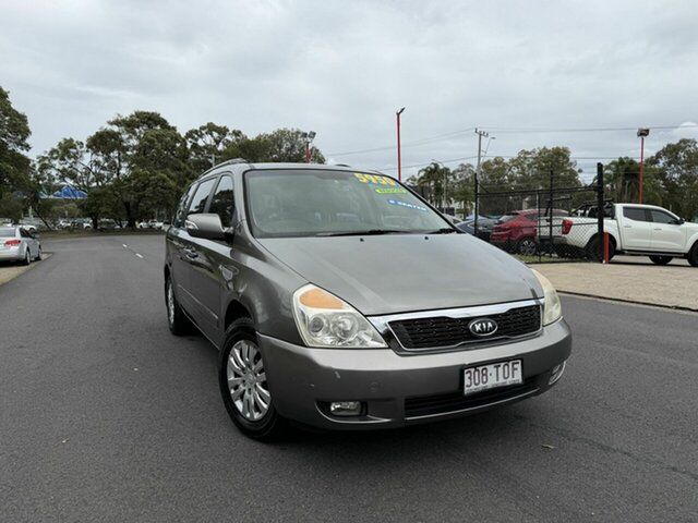 Used Kia Carnival VQ MY10 EXE Clontarf, 2010 Kia Carnival VQ MY10 EXE Grey 4 Speed Sports Automatic Wagon