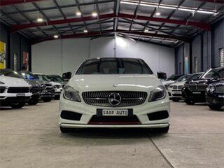 2013 Mercedes-Benz A-Class W176 A250 D-CT Sport White Sports Automatic Dual Clutch Hatchback