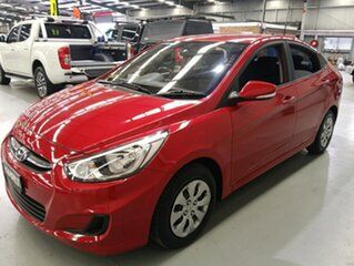 2014 Hyundai Accent RB2 MY15 Active Red 4 Speed Sports Automatic Sedan